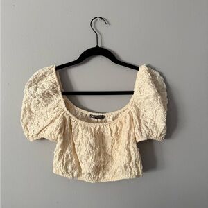 ZaraPuff Sleeve Top